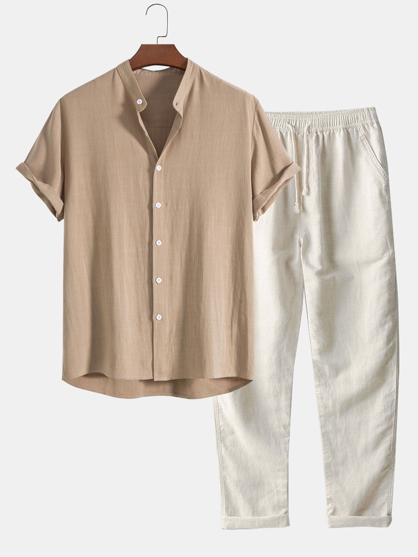 Elliot™ | Linen Shirt & Trouser Set
