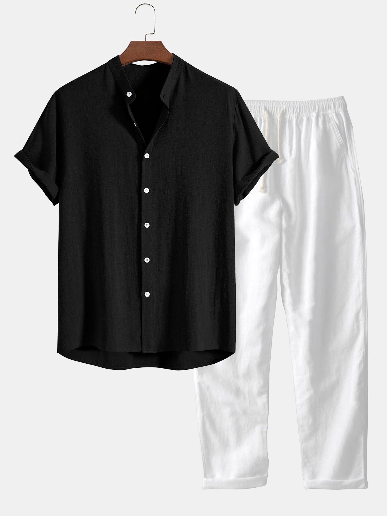 Elliot™ | Linen Shirt & Trouser Set