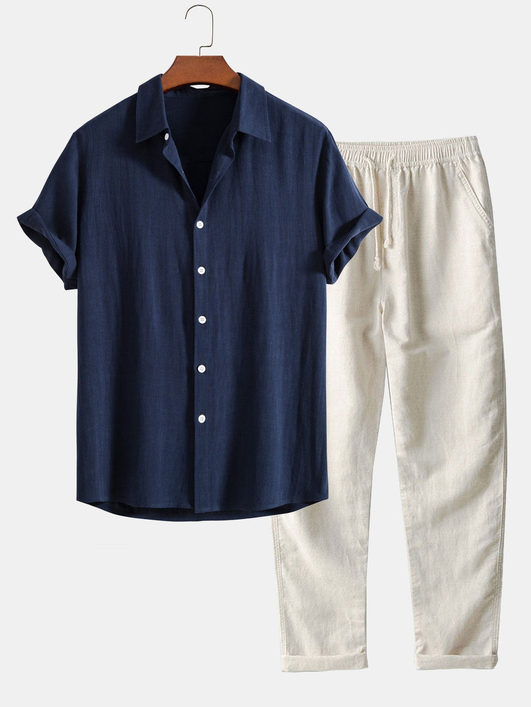 Elliot™ | Linen Shirt & Trouser Set