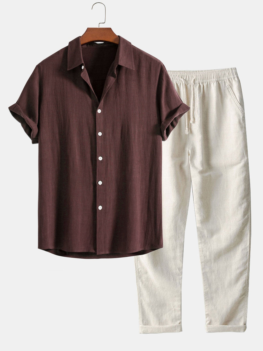 Elliot™ | Linen Shirt & Trouser Set