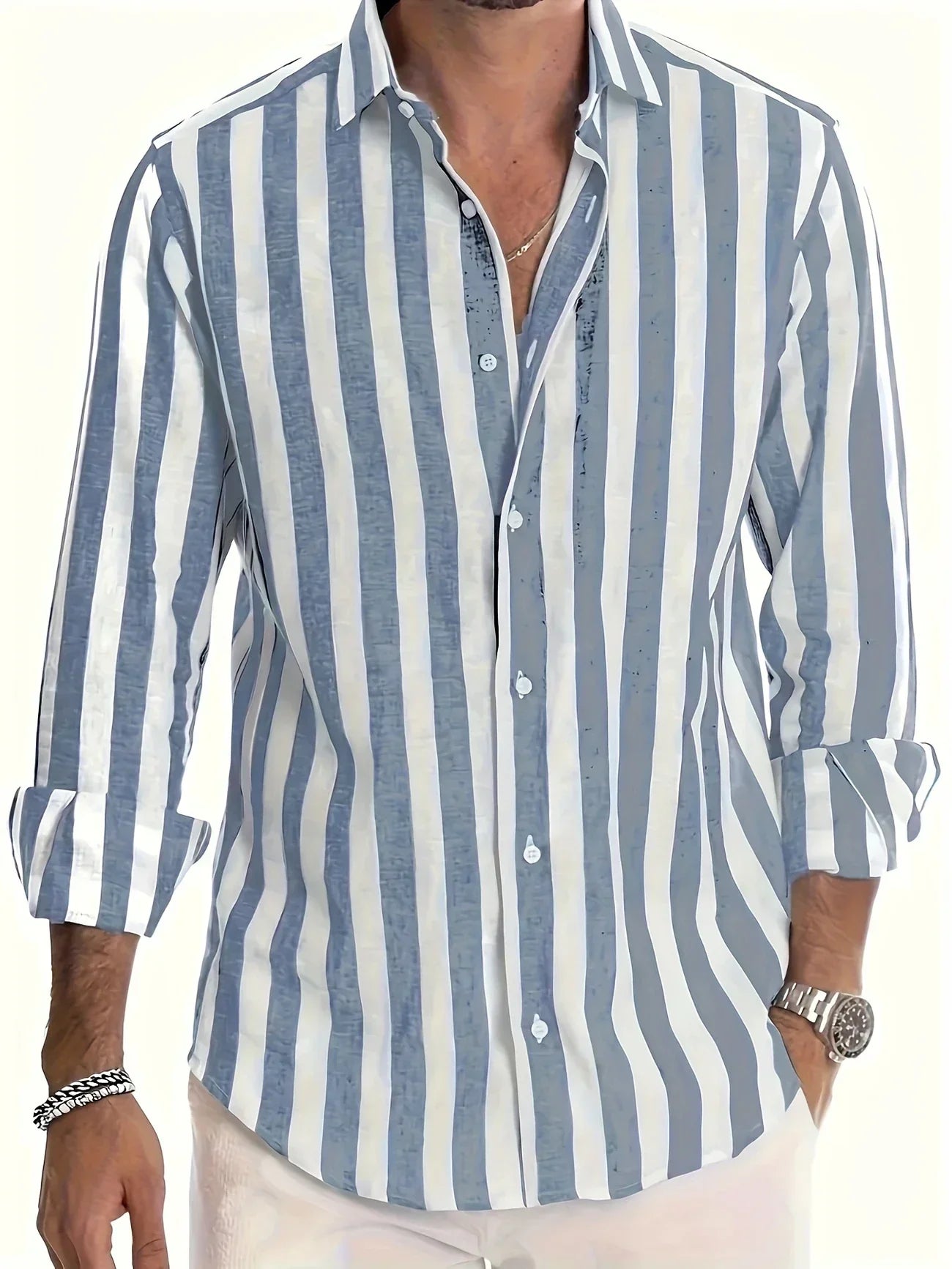 Dominic™ – Striped Summer Shirt