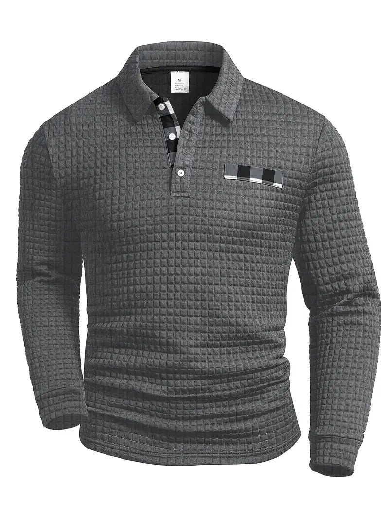 Hughes™ – Textured Casual Polo