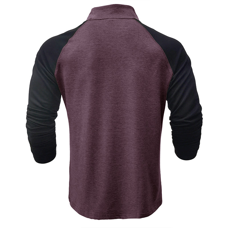 Edward™ | Raglan Zip Collar Shirt