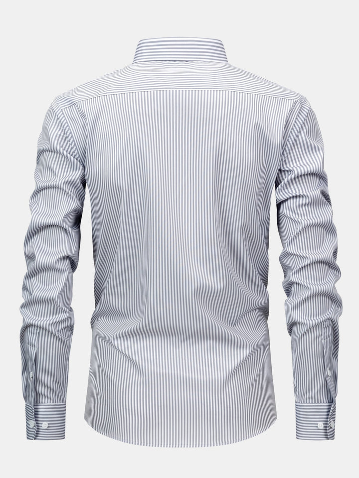 Harrington™ – Fine Striped Shirt