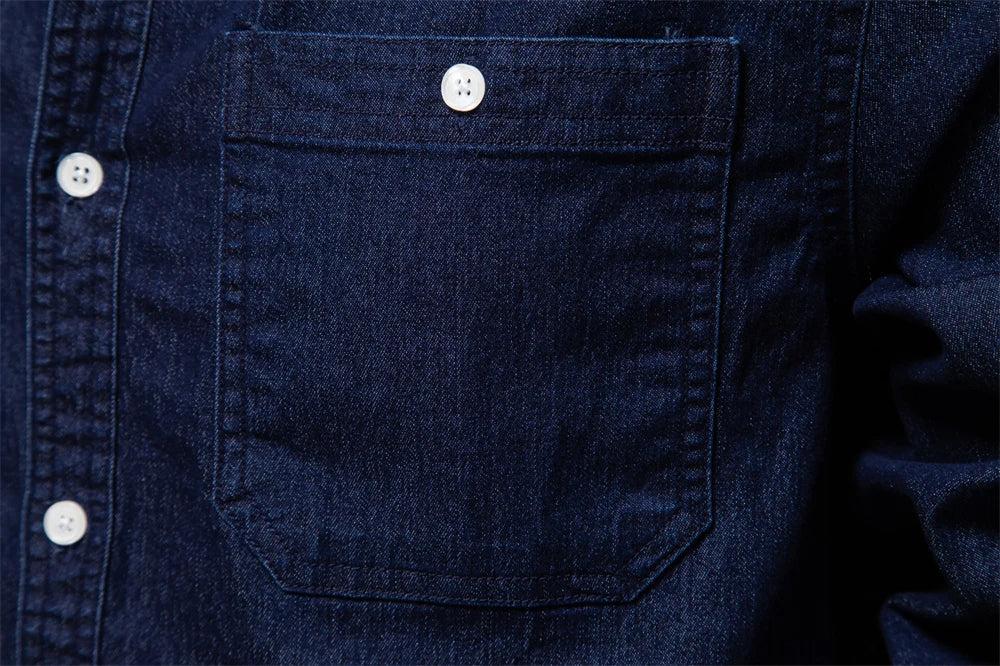 TailorFlex™ | Men's Denim Shirt