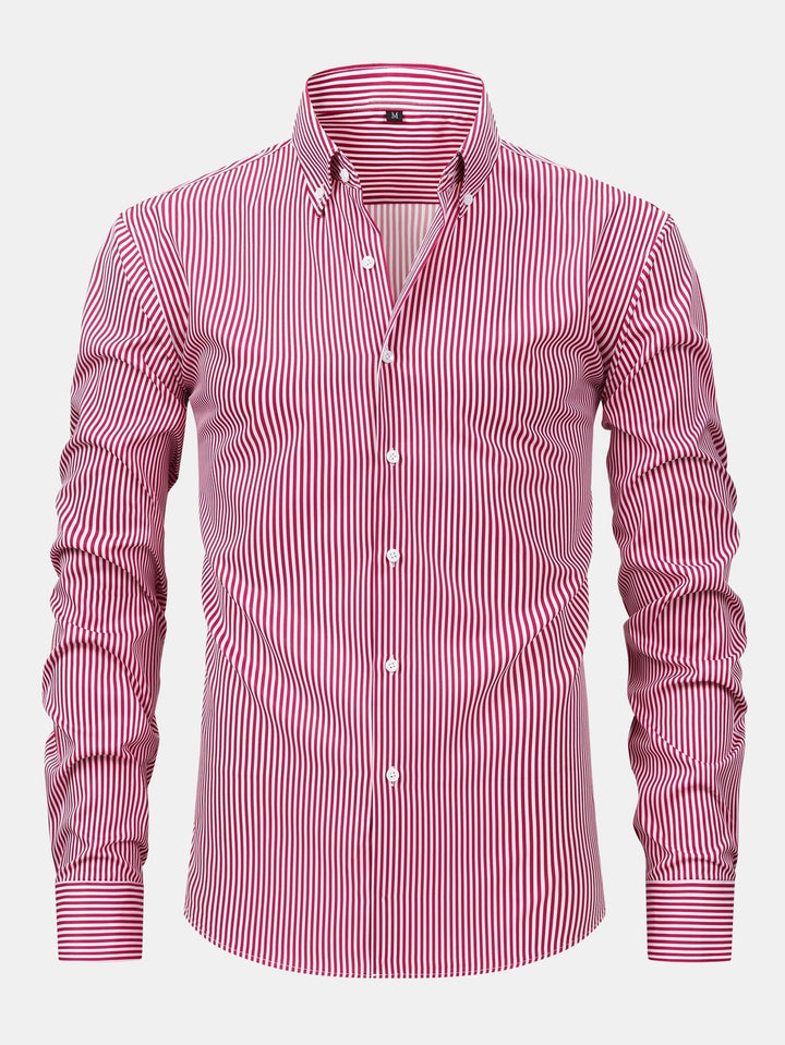 Harrington™ – Fine Striped Shirt