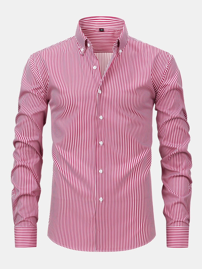 Harrington™ – Fine Striped Shirt