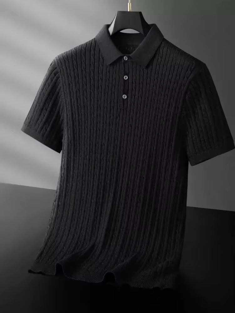Winston™ | Textured Cotton Polo