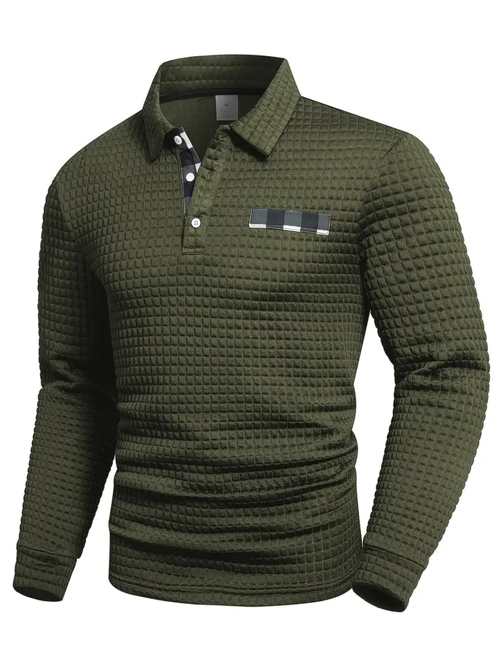 Hughes™ – Textured Casual Polo