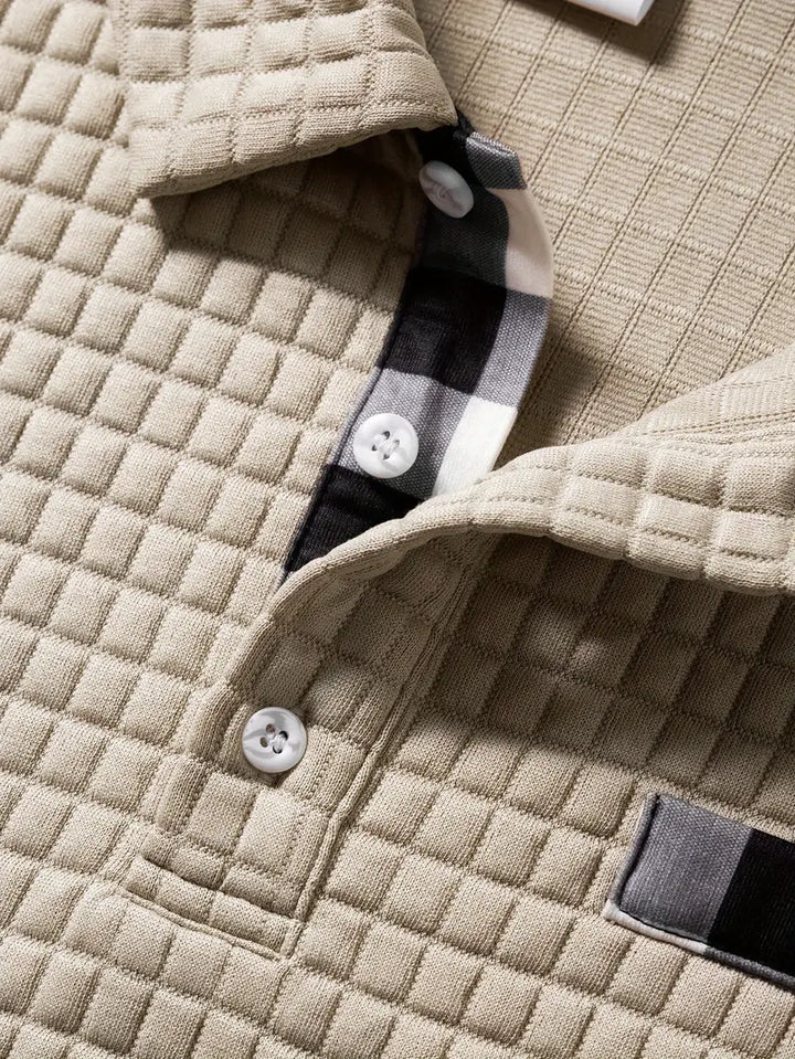 Hughes™ – Textured Casual Polo
