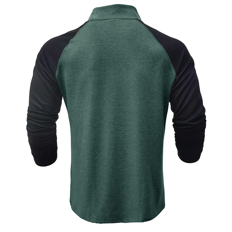 Edward™ | Raglan Zip Collar Shirt