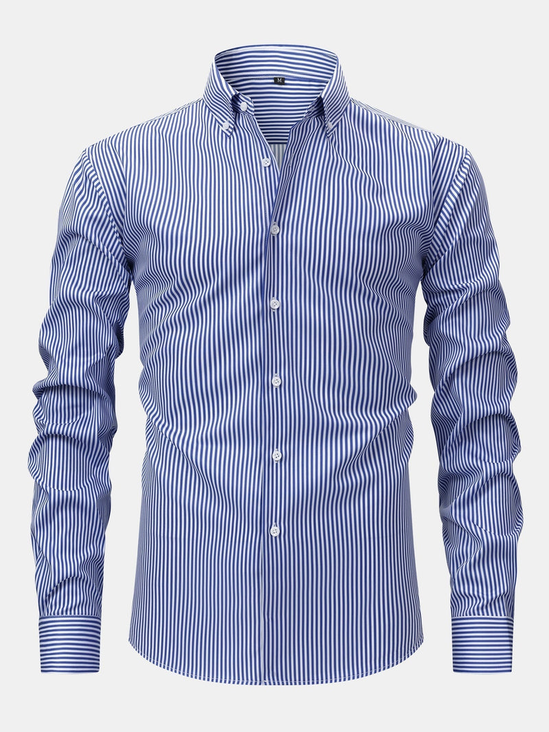 Harrington™ – Fine Striped Shirt