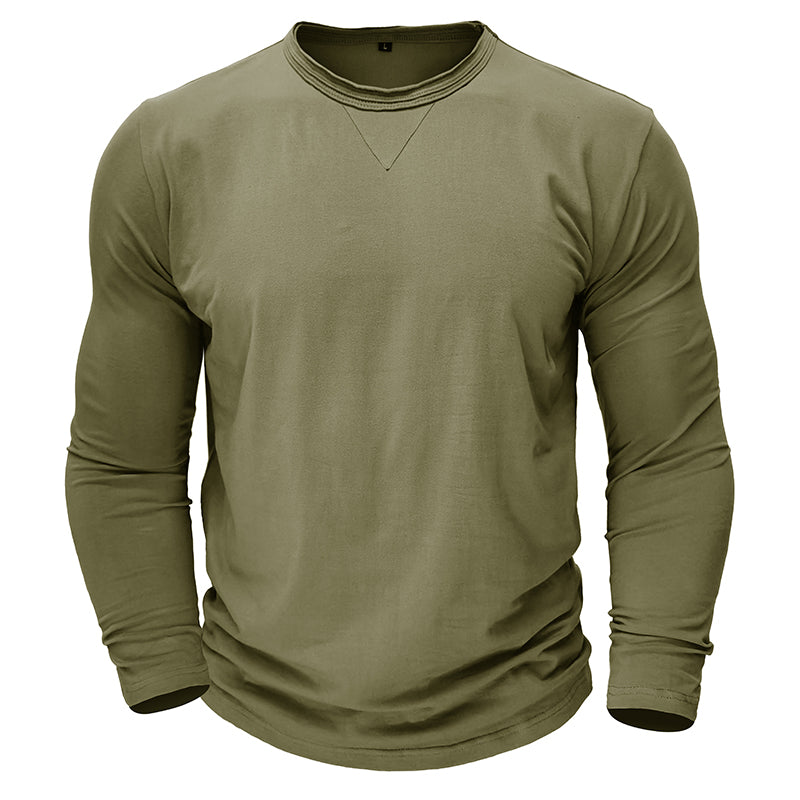 Hugh™ | Classic Crew Neck Shirt