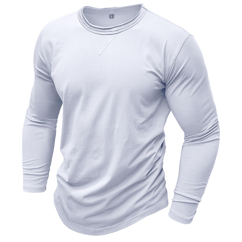 Hugh™ | Classic Crew Neck Shirt