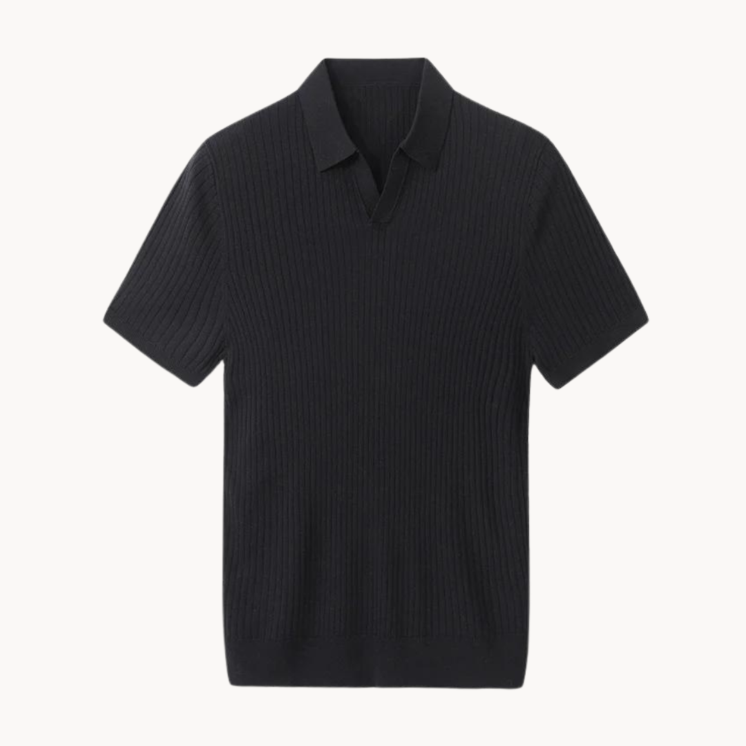 Alfred™ | Silk-Blend Knit Polo