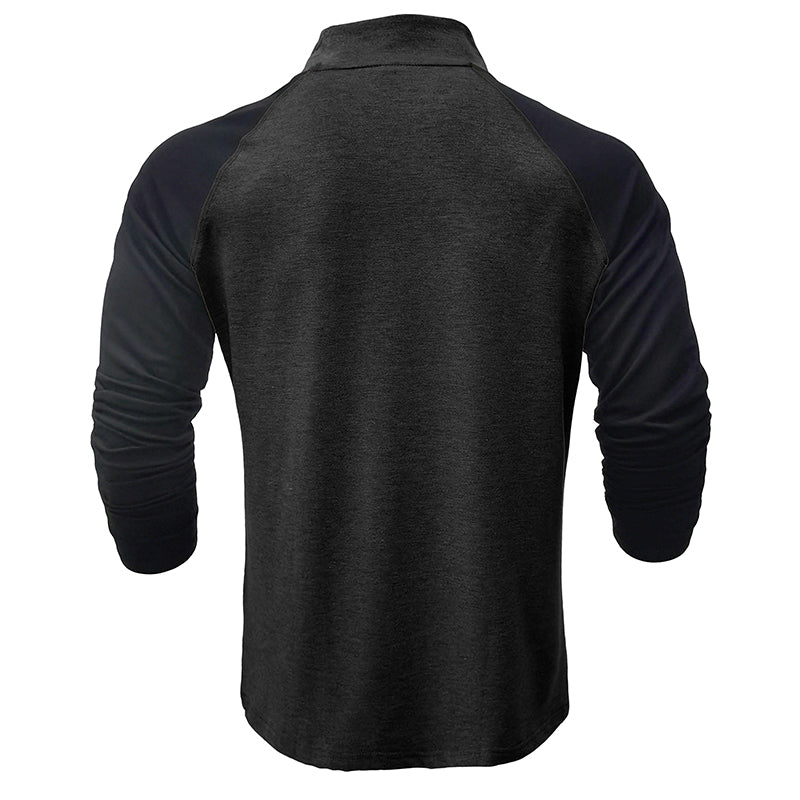 Edward™ | Raglan Zip Collar Shirt