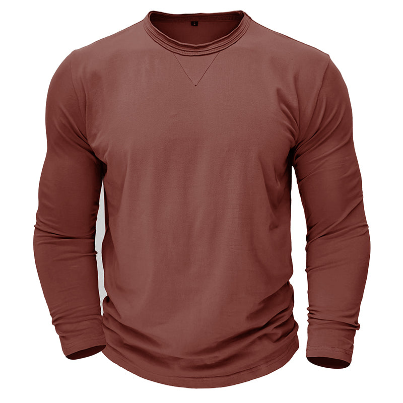Hugh™ | Classic Crew Neck Shirt
