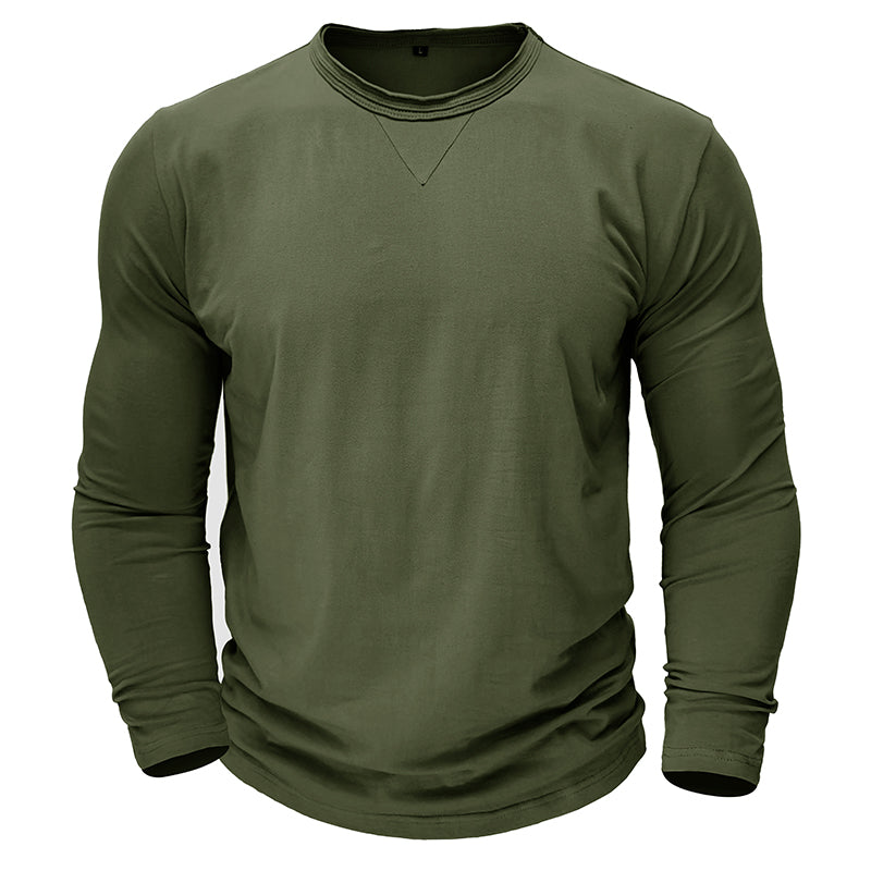 Hugh™ | Classic Crew Neck Shirt