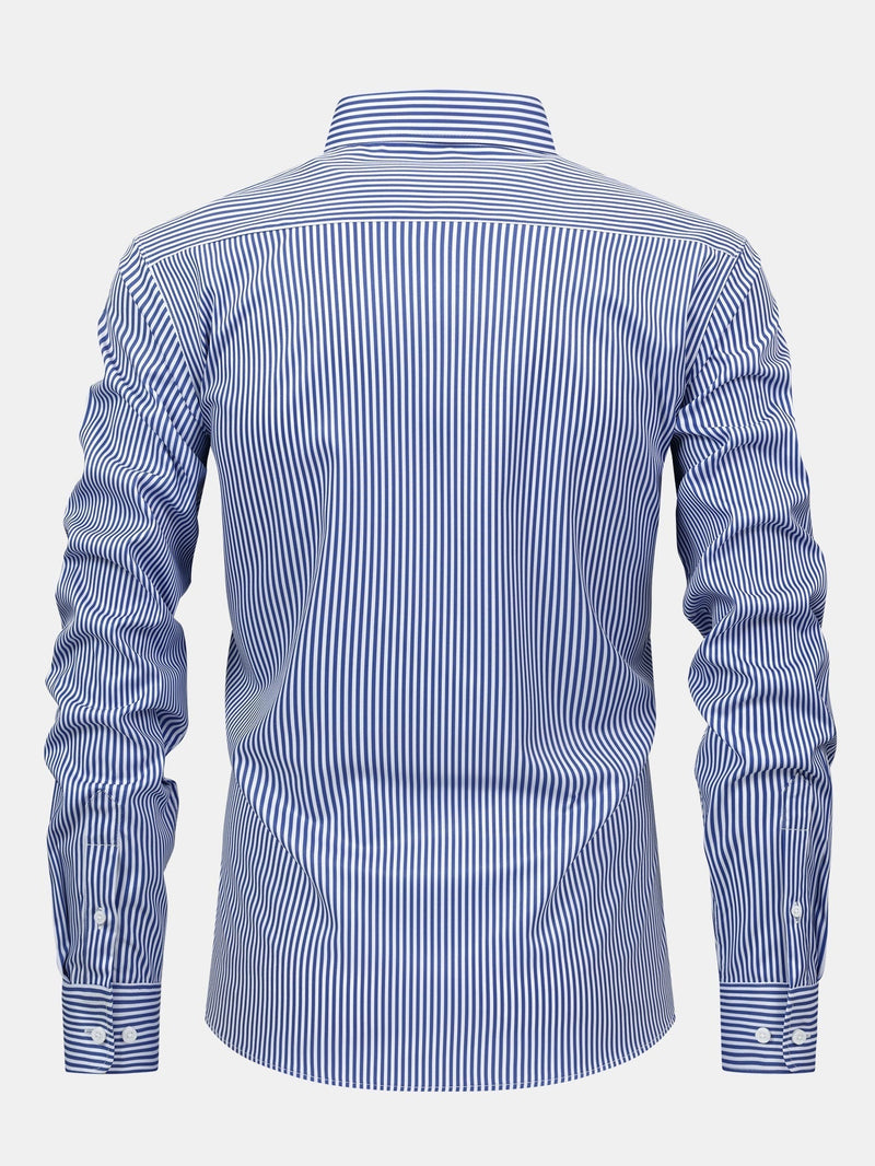 Harrington™ – Fine Striped Shirt