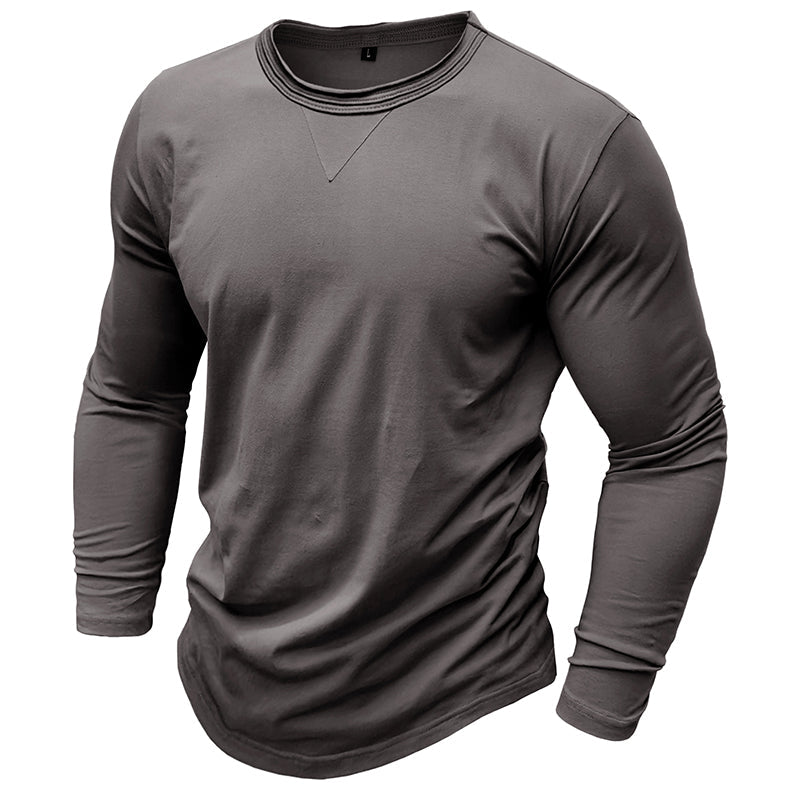Hugh™ | Classic Crew Neck Shirt