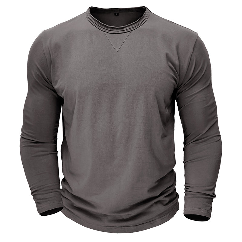 Hugh™ | Classic Crew Neck Shirt