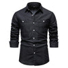TailorFlex™ | Men's Denim Shirt