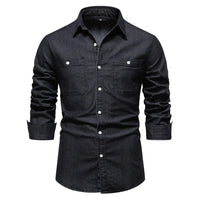 TailorFlex™ | Men's Denim Shirt