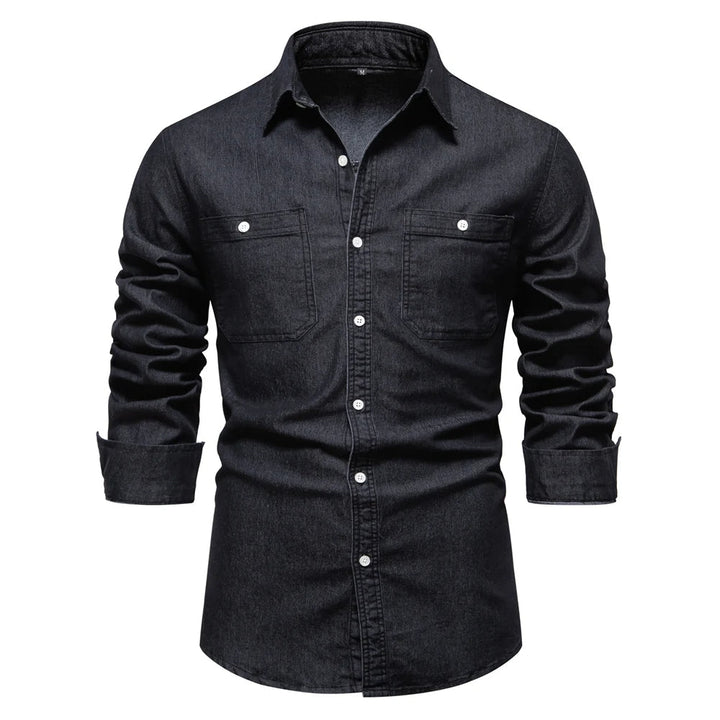 TailorFlex™ | Men's Denim Shirt