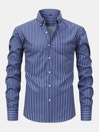 Edmund™ – Striped Long Sleeve Shirt