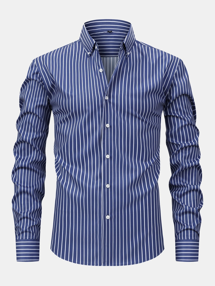 Edmund™ – Striped Long Sleeve Shirt