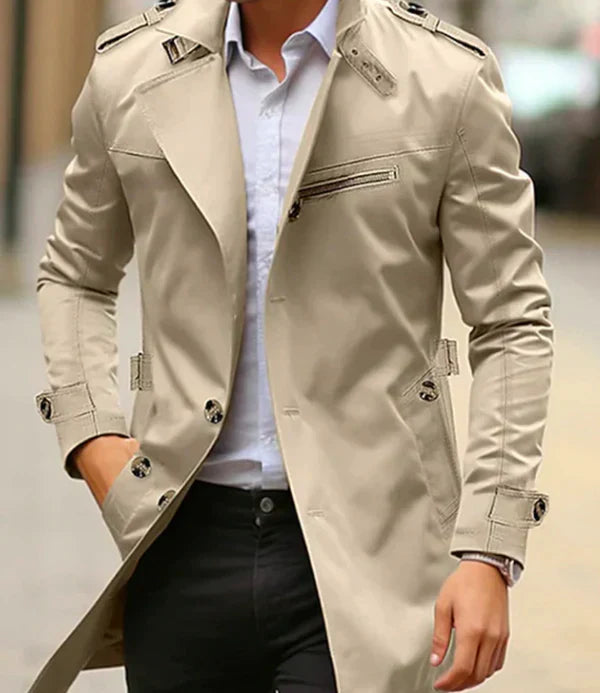 Nils™ | Elegant Trench Coat