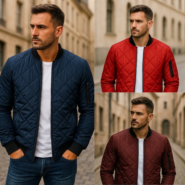 Russell™ – Quilted Bomber Jacket