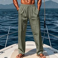 Trevor™ – Relaxed Cotton-Linen Summer Trousers