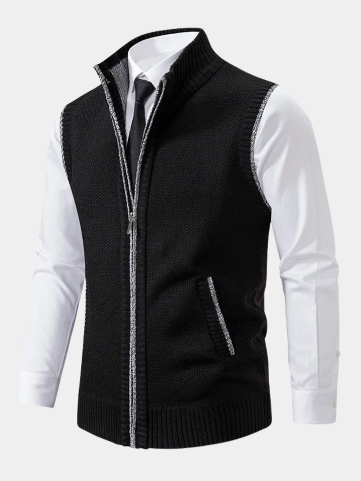 Milton™ – Knitted Zip Vest
