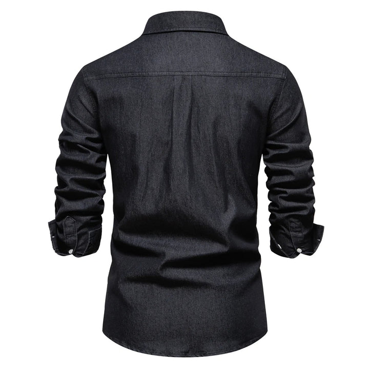 TailorFlex™ | Men's Denim Shirt