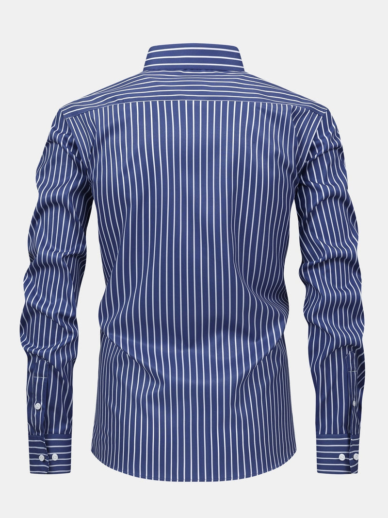 Edmund™ – Striped Long Sleeve Shirt