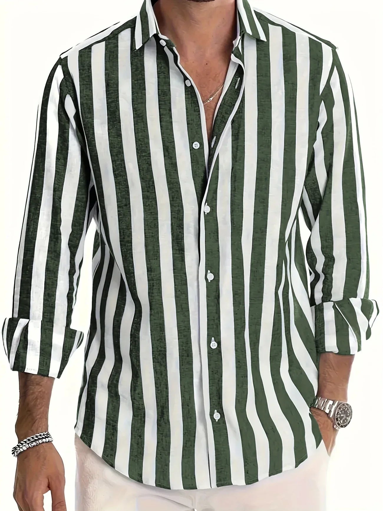 Dominic™ – Striped Summer Shirt
