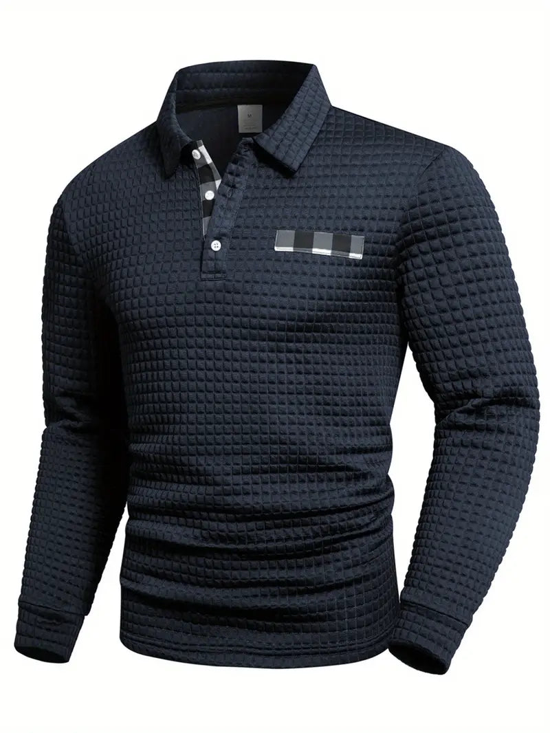 Hughes™ – Textured Casual Polo