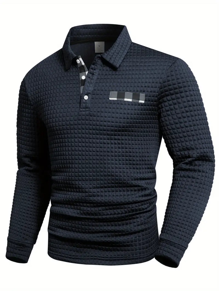 Hughes™ – Textured Casual Polo