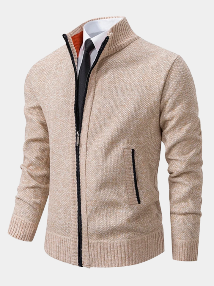 Everett™ – Knitted Zip Cardigan