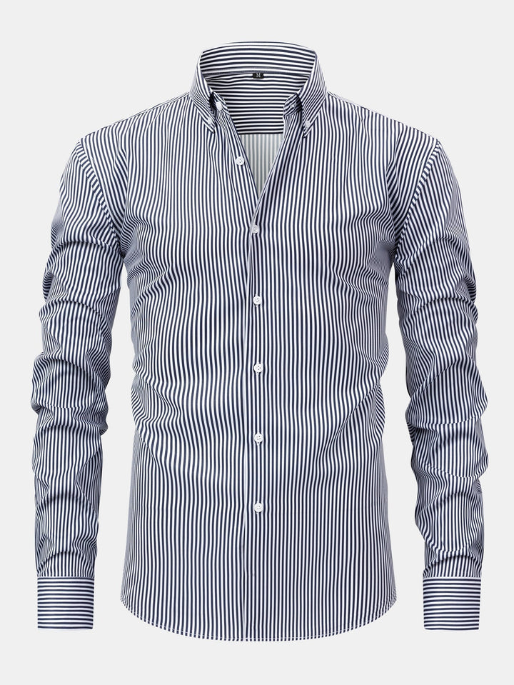 Harrington™ – Fine Striped Shirt