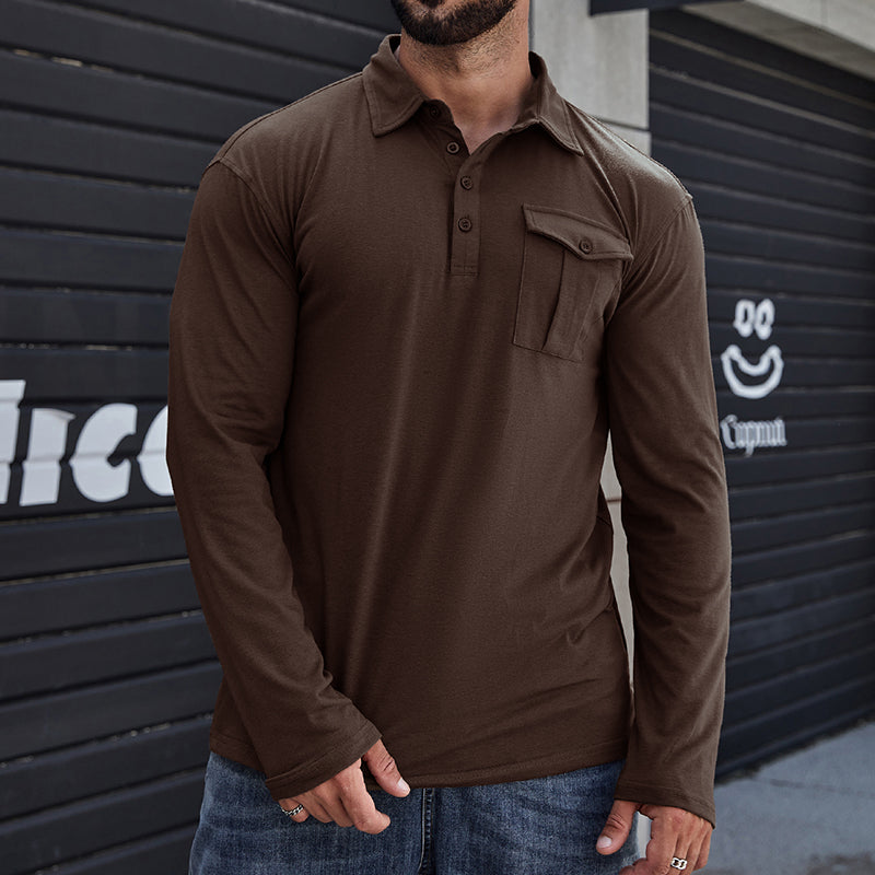 Jeff™ | Pocket Casual Shirt