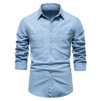 TailorFlex™ | Men's Denim Shirt