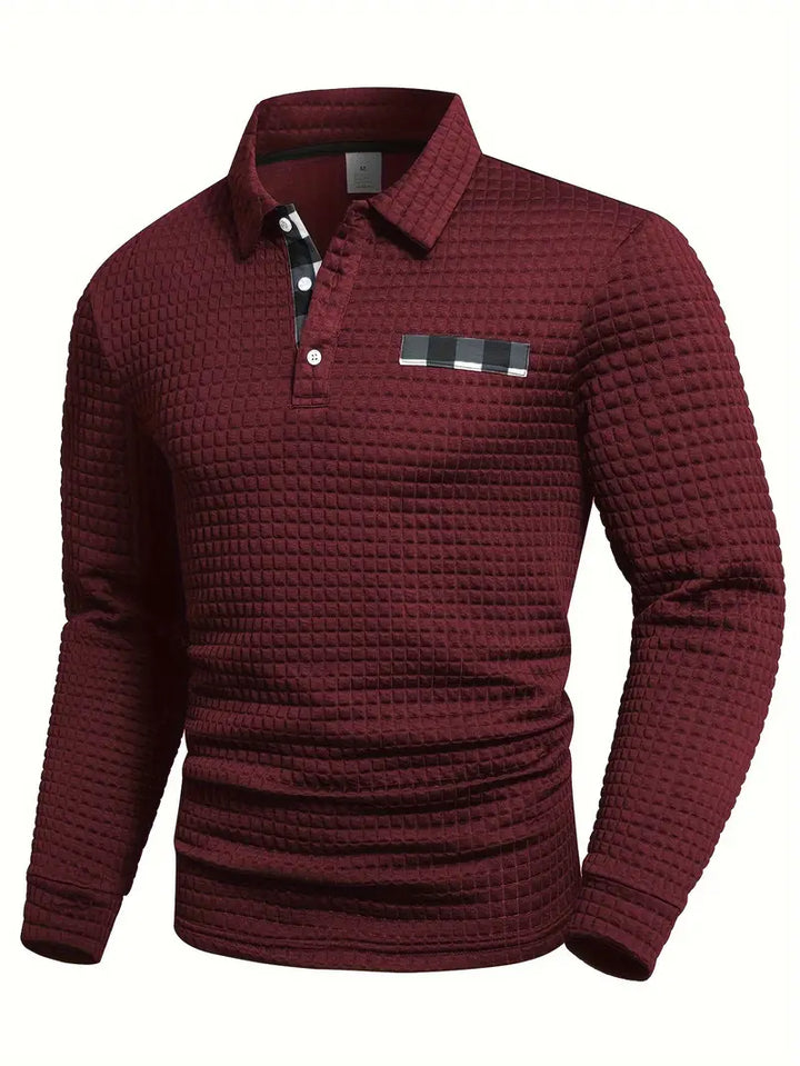 Hughes™ – Textured Casual Polo