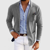 Callum™ | Stylish Men's Blazer with Casual Button Pockets and Notch Collar