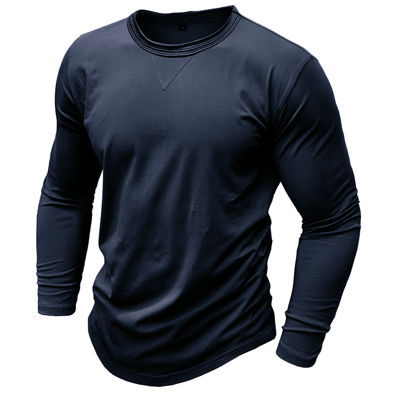 Hugh™ | Classic Crew Neck Shirt