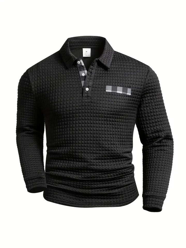Hughes™ – Textured Casual Polo