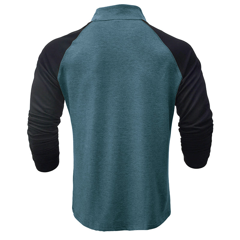 Edward™ | Raglan Zip Collar Shirt
