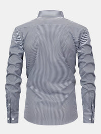 Harrington™ – Fine Striped Shirt