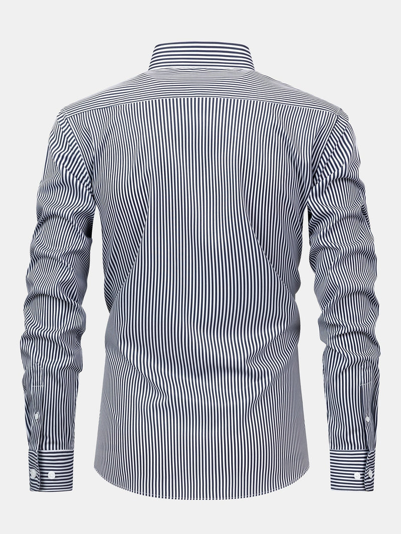 Harrington™ – Fine Striped Shirt